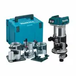 MAKITA 牧田 18V鋰電修邊機含底座套組－空機 DRT50ZJX3