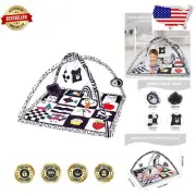 Comfortable & Machine-Washable Baby Gym Mat - Perfect for Tummy Time