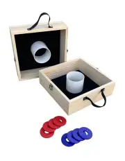 [Jenjo] Washers Game Set 30.5 x 30.5cm in Black Box