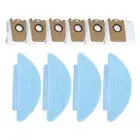 For Zaco A10 Pro Mop Cloths and Dust Bags for Homes with Pets and Kids