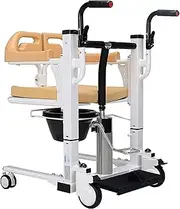 Patient Transfer Chair Transfer Lift Chair Hydraulic Patient Lift Wheelchair Bedside Commode Portable Transfer Lifter Lift Aid Transport Chair Lift Wheelchair