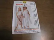 BURDA SEWING PATTERN GIRLS ROCK TOP JUPE TOP & SKIRT 9795 SIZE 6 - 10
