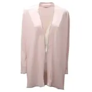 5500AE cardigan maglione donna KANGRA cotton pink lurex sweater woman