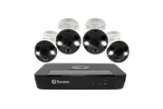 Swann 4 Camera 8 CH 6K 12MP PRO NVR Security System With Sensors & Floodlights