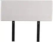 PU Leather Double Bed Headboard BedHead - White