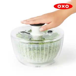 【美國OXO】按壓式蔬菜脫水器(6L/適用4-6人份)