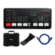 Blackmagic Design ATEM Mini Pro ISO and Cables and Case Bundle
