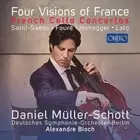 Muller-Schott Bloch - Four Visions of France [New CD]