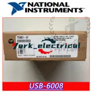 National Instruments USB-6008 Data Acquisition Card NI DAQ, Multifunction in box