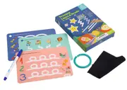 33pc Tookyland Let's Trace Tracing Lines & Trails Flash Cards Educational Toy 3+