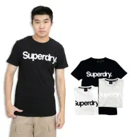 在飛比找momo購物網優惠-【Superdry】極度乾燥 基本LOGO款 短T 現貨 T