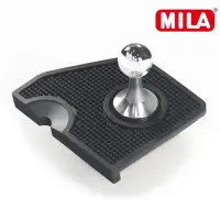 在飛比找momo購物網優惠-【MILA】水晶球填壓器51mm-銀色(附梯柱咖啡填壓墊)