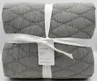 Pottery Barn Cocoon Voile KING Quilt ~ Eucalyptus Green
