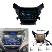 9Inch Car 1+16G Android Stereo GPS Navigation Wifi Mirror Link For 11-13 Elantra