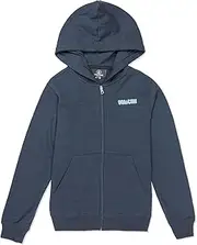 [Volcom] Boys' Vibeout Zip Fleece Hoodie Sweatshirt