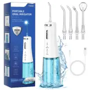 Cordless Water Flossers Picks for Teeth, IPX7 Waterproof Portable Water Floss...