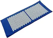 Massage Cushion Acupressure Cushion Acupuncture Sets Relieve Stress Back Pain Massage Mat/Pillow Massage Mat Massage and Relaxation Massage Chair Cushion (Size : Blue mat)