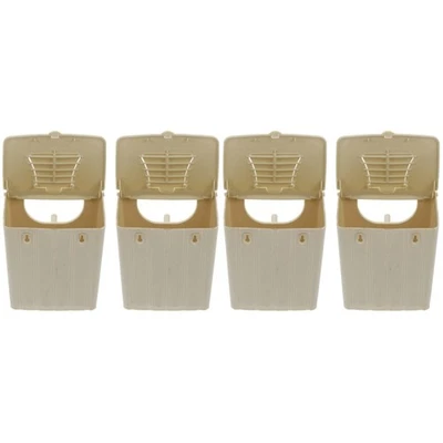 2 Pieces Bird Breeding Box Pigeon House Baby Cage Birdcage Nest Plastic