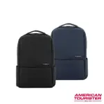 【AMERICAN TOURISTER 美國旅行者】RUBIO 抗菌簡約雙隔層筆電後背包14吋(兩色可選)