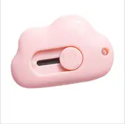 Cute Cloud rabbit Color Mini Portable Utility Knife Paper Cutter Cutting Paper Razor Blade Office StationeryCutting Supplies