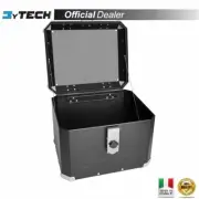 Bauletto Aluminum MYTECH Top Case Raid Black 33 L Opening Front Fixed