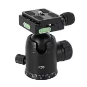 K36 DSLR Tripod With 360 Degree Ball Head For Dynamic Video Heavy Camera Stand