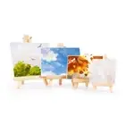 Mini Easels Mini Stretched Drawing Painting Craft Mini Easel Set Mini Canvas