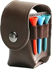 Golf Ball Tee Bag - Waist Bag & Ball Size, Belt Storage Pocket With 2 Balls And 3 Hop Golf 1 Hop Golf (Random Color Accessories) Golf Ball Bag