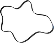GRCFUMO Serpentine Belt, Strong Tensile Strength Drive Belt, Flexible Synthetic Rubber High Tensile Strength AC Compressor Belt for OE 6PK2345