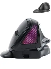 Wireless Mouse Large Angle Adjustable Ergonomic Vertical Upright Carpal Tunne...