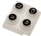 De Longhi Nespresso Keys Keyboard Buttons Machine Coffee Lattissima EN520 F411