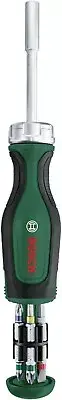 Bosch Rachet Screwdriver with 12 Bits (High-Torque Ratchet Screwdriver