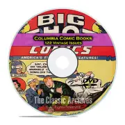 Columbia Comics, 122 Issues, Big Shot Comics, Sparky, Golden Age Comics DVD D18