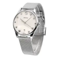 在飛比找Yahoo!奇摩拍賣優惠-GUCCI  YA1264040 古馳 手錶 36mm  白