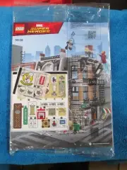 Marvel Lego Super Heroes 76108 Instruction Manual and Stickers