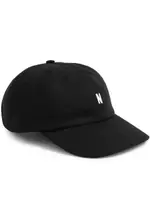 Norse Projects Sports Logo Cotton-twill cap - Black ONE SIZE