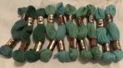 10 X DMC LAINE COLBERT WOOL SKEINS LOT BULK NO 5