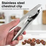 Stainless Steel Chestnut Clip Nut Opener Cracker Hard Sheller Walnut Plier Tools