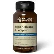 Natures Sunshine Super Activated B Complex | 60 capsules