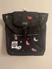 Samsonite Karissa Black Backpack with Charms and Swarovski Crystals