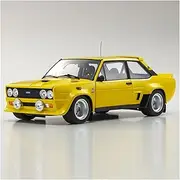 Scale Finished Model Car 1:18 Simulation for Fiat 131 Die-cast Alloy Yellow Car Model Adult Collection Display Ornaments Miniature Replica Car