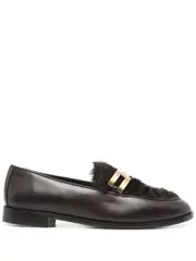 [Aquazzura] Aquazzura-Mocassini Con Finiture In Shearling-Donna 38 IT