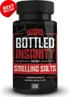 Bottled Insanity Smelling Salt - Strong Ammonia Inhalant for Powerlifting, Sport