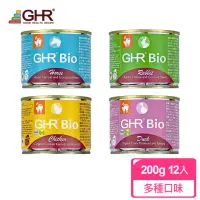 在飛比找momo購物網優惠-【GHR健康主義】德國貓用主食罐(200G X12罐 全齡貓