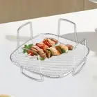 Air Fryer Rack 8 inch Holder Fryer Accessory Air Fryer Tray Baking Drain Rack