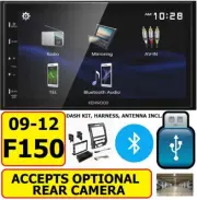KENWOOD FITS 2009-2014 FORD F150 BLUETOOTH USB AUX DOUBLE DIN CAR RADIO STEREO (for: Ford)