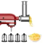 Stainless Steel Slicer Shredder Attachment for Kitchenaid Stand Mixer Cheese