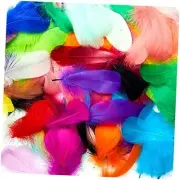 800pcs Colorful Feathers 20 Colors Craft Feathers 3-5 Inches Multi Color