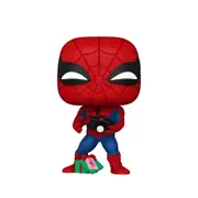 Funko Marvel Comics Spider-Man With Gift Holiday Pop! Vinyl Figure