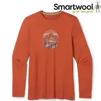 在飛比找樂天市場購物網優惠-Smartwool Snowcat Trek 男款 塗鴉長T